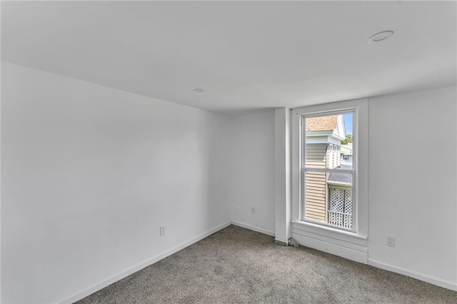 503 Main St, Oneonta, NY 13820 - carpeted spare room with baseboards