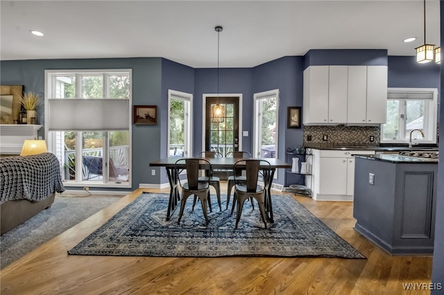 152 Pino Verde Ln, Amherst, NY 14221 - dining space featuring healthy amount of natural light, recessed lighting, and wood finished floors