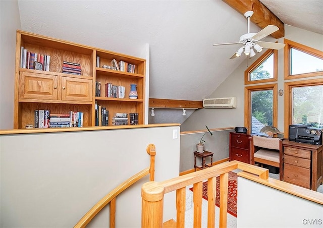 1929 Chard Rd, Cazenovia, NY 13035 - office space with a ceiling fan and baseboards