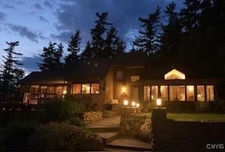 1929 Chard Rd, Cazenovia, NY 13035 - rear view of house