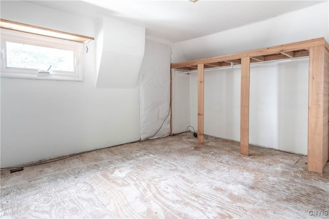 662 Burchard St, Watertown City, NY 13601 - unfurnished bedroom featuring vaulted ceiling