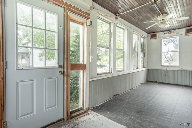 662 Burchard St, Watertown City, NY 13601 - view of unfurnished sunroom