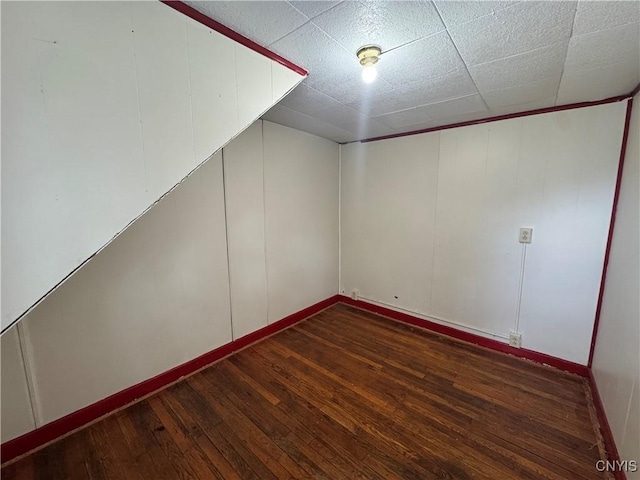 704 Bell Rd S, Rome, NY 13440 - additional living space featuring hardwood / wood-style floors and baseboards