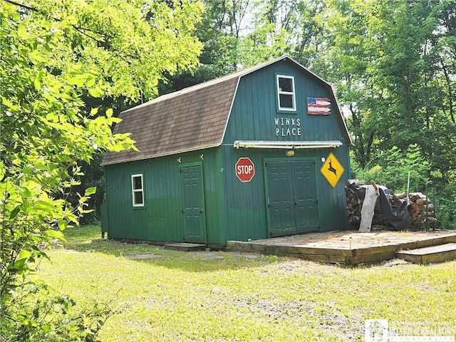 8805 Chautauqua Rd, Pomfret, NY 14063 - view of outdoor structure