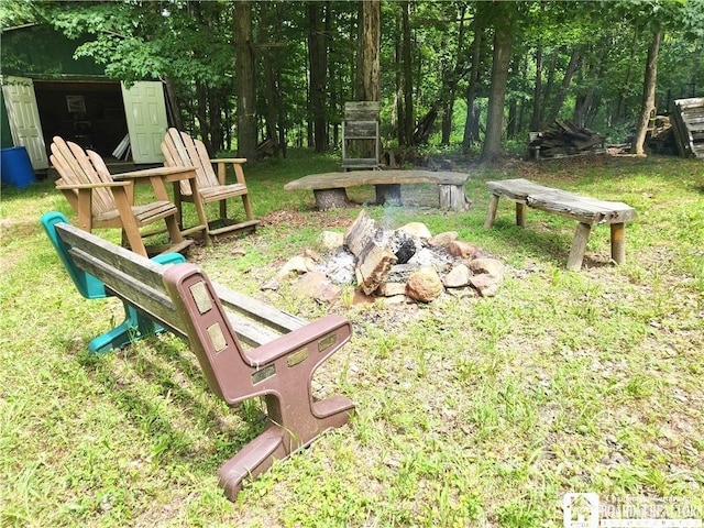 8805 Chautauqua Rd, Pomfret, NY 14063 - view of yard