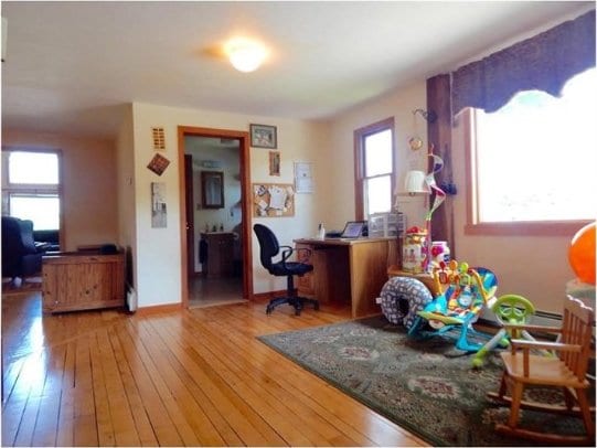 814 County Road 38, Guilford, NY 13733 - office space featuring healthy amount of natural light and wood-type flooring