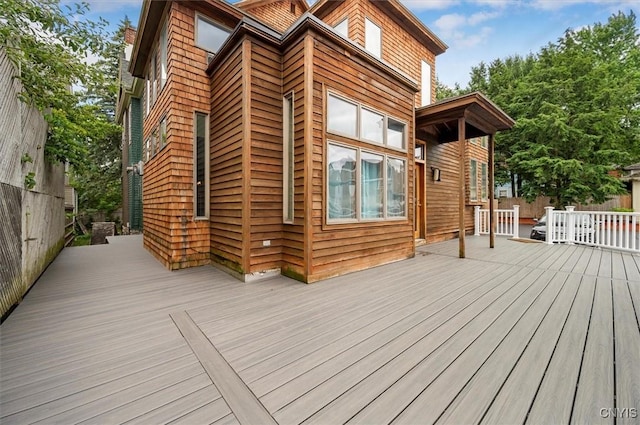 4 Jewett Pl, Utica, NY 13501 - view of deck