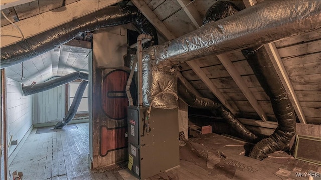 166 Elk St, Buffalo, NY 14210 - view of unfinished attic