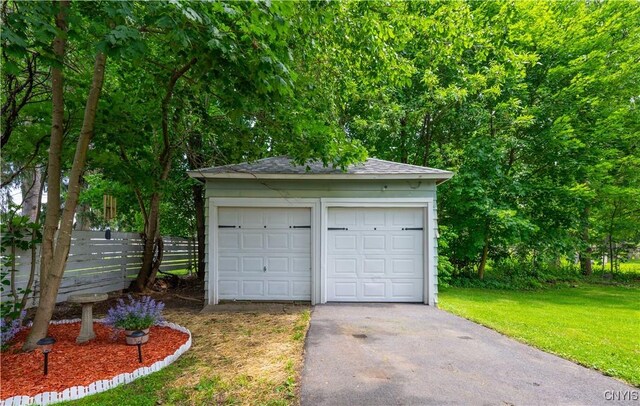 1 Mcbride St, Kirkland, NY 13323 - view of detached garage