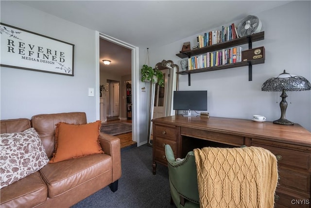 1 Mcbride St, Kirkland, NY 13323 - office with dark colored carpet