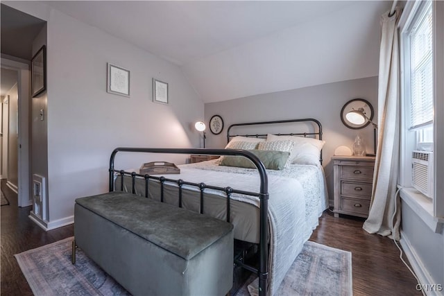 1 Mcbride St, Kirkland, NY 13323 - bedroom featuring wood finished floors and vaulted ceiling
