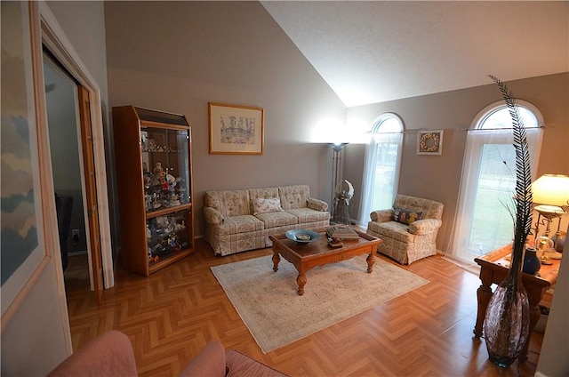 122 Thorn Apple Ln, Greece, NY 14626 - living room with lofted ceiling and healthy amount of natural light