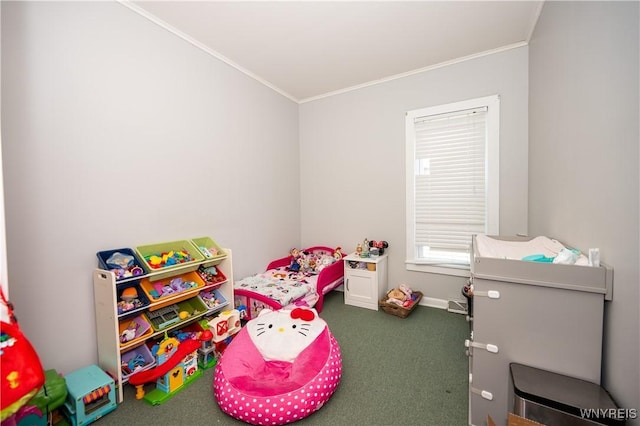 13 Highland Pl, Lancaster, NY 14086 - carpeted bedroom featuring ornamental molding