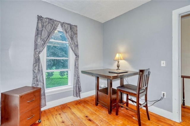 2360 Harris Rd, Palmyra, NY 14522 - office with hardwood / wood-style flooring