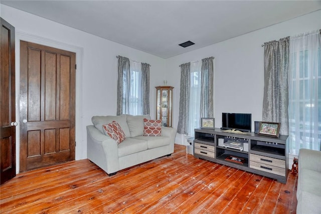 2360 Harris Rd, Palmyra, NY 14522 - living area featuring wood finished floors