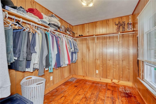 2360 Harris Rd, Palmyra, NY 14522 - walk in closet with wood-type flooring