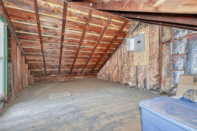 2360 Harris Rd, Palmyra, NY 14522 - unfinished attic with electric panel