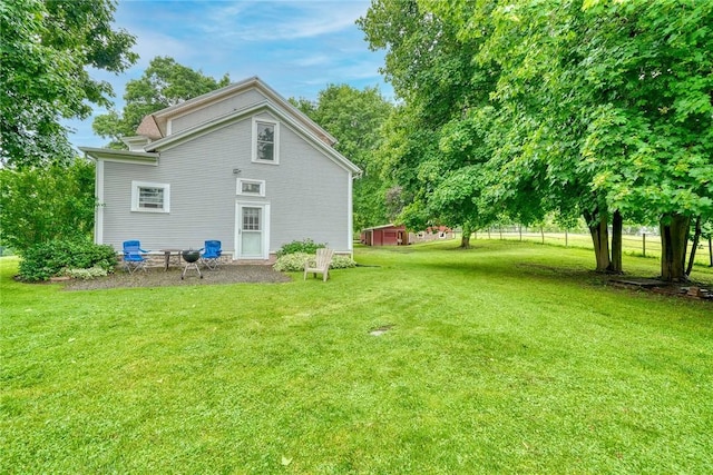 2360 Harris Rd, Palmyra, NY 14522 - view of property exterior with a yard