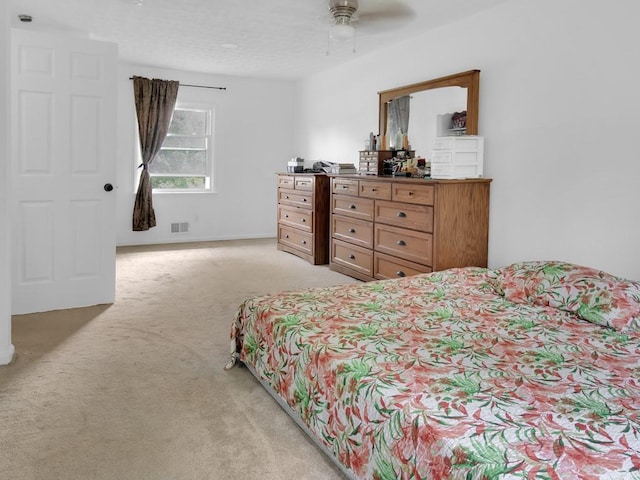 449 Pinnacle Rd, Henrietta, NY 14623 - bedroom with light colored carpet and a ceiling fan