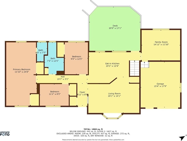 449 Pinnacle Rd, Henrietta, NY 14623 - view of property floor plan