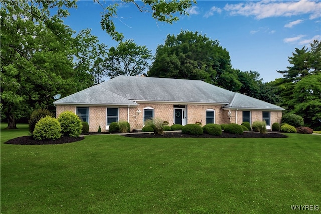 4901 Pineledge Dr W, Clarence, NY 14031 - ranch-style home featuring a front lawn and brick siding