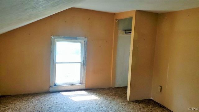 14183 State Route 90, Summerhill, NY 13092 - additional living space featuring carpet floors and lofted ceiling