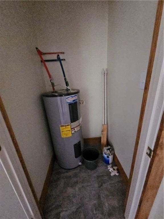 27 Watson Farm Rd, Summit, PA 16720 - utility room with water heater