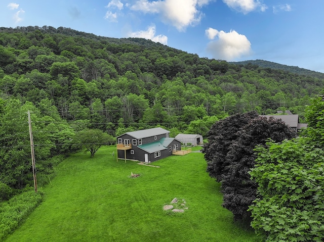 27 Watson Farm Rd, Summit, PA 16720 - view of subject property with a heavily wooded area