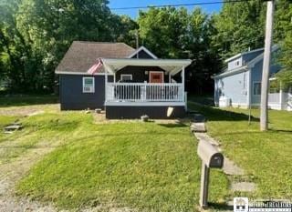 3 Mapleview Ave, Busti, NY 14750 - bungalow-style house with a porch and a front yard