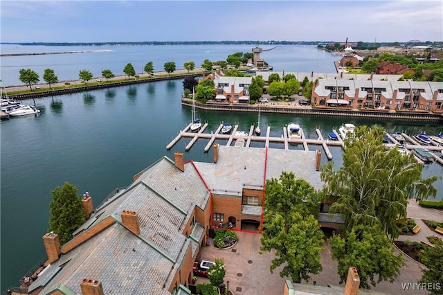 176 Rivermist Dr, Buffalo, NY 14202 - drone / aerial view of a nearby body of water