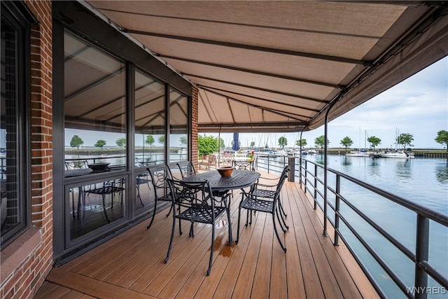 176 Rivermist Dr, Buffalo, NY 14202 - dock with a water view