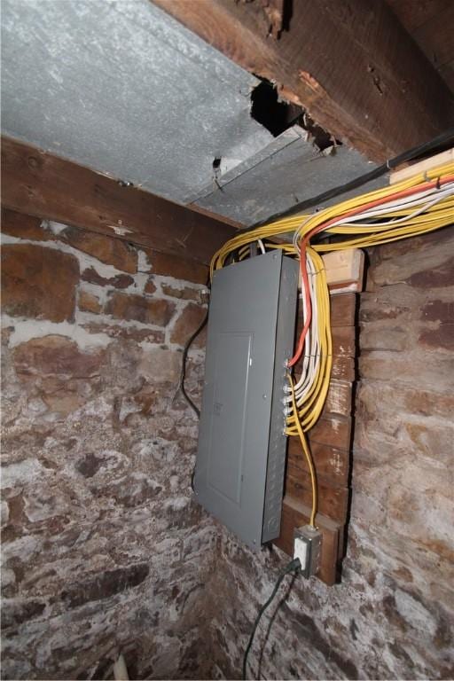 38 Spring St, Sweden, NY 14420 - basement view of electric panel