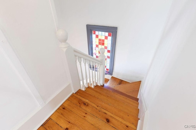 6 Union St, Cazenovia, NY 13035 - stairs with wood finished floors