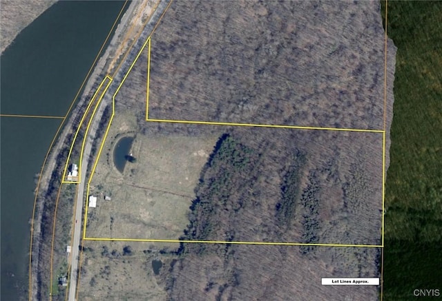 5249 State Route 21, Alfred, NY 14803 - map / location with property boundaries highlighted