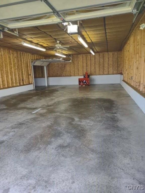 7408 Rome Oriskany Rd, Rome, NY 13440 - garage with wooden walls