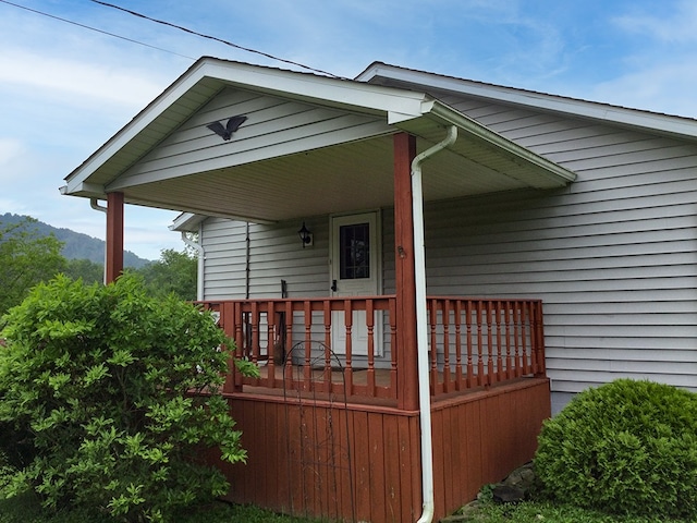 8198 Rte 46, Keating Town, PA 16749 - view of front of house with a mountain view