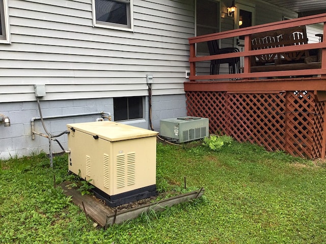 8198 Rte 46, Keating Town, PA 16749 - exterior view of a power unit and a cooling unit