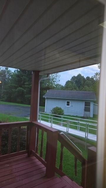 8198 Rte 46, Keating Town, PA 16749 - view of wooden deck