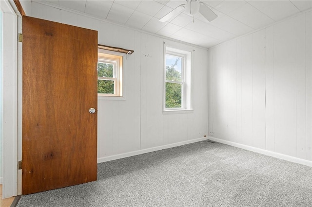 113 Myrtle St, Leroy, NY 14482 - carpeted spare room with a ceiling fan and baseboards