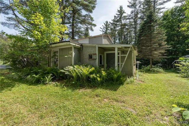 7259 Number Four Rd, Watson, NY 13367 - view of side of home featuring a lawn