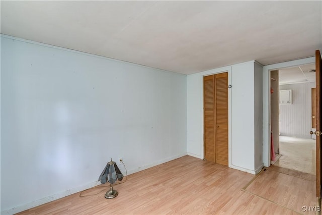 7259 Number Four Rd, Watson, NY 13367 - unfurnished bedroom with wood finished floors and a closet
