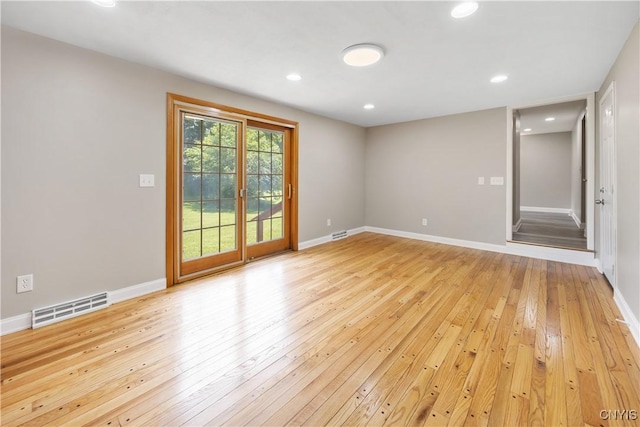 14 Ibis, Clay, NY 13090 - unfurnished room with light wood-style floors and recessed lighting