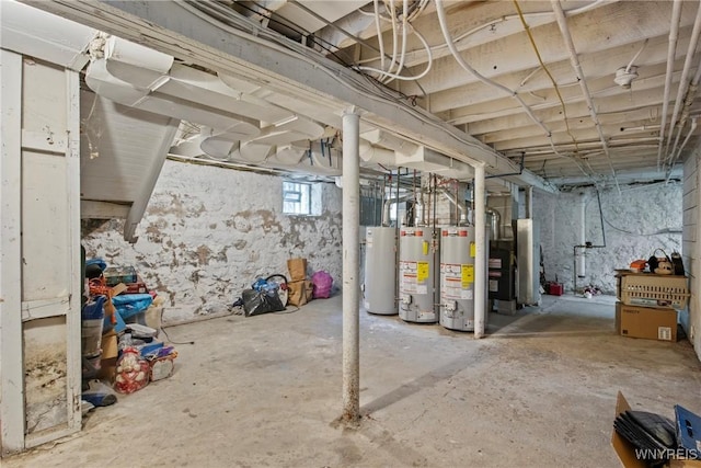 1810 Niagara St, Niagara Falls, NY 14303 - below grade area featuring water heater