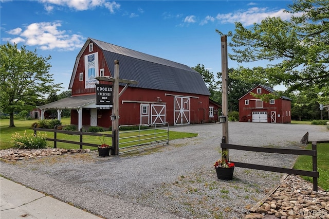 2244 Lockport Olcott Rd, Newfane, NY 14108 - view of barn with driveway