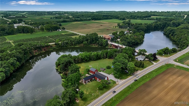 2244 Lockport Olcott Rd, Newfane, NY 14108 - aerial view of property's location featuring a large body of water and rural landscape