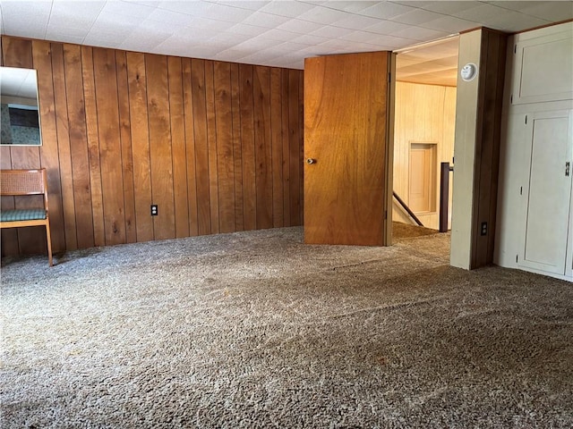 21 Main St, Maryland, NY 12155 - unfurnished bedroom featuring carpet flooring and wooden walls