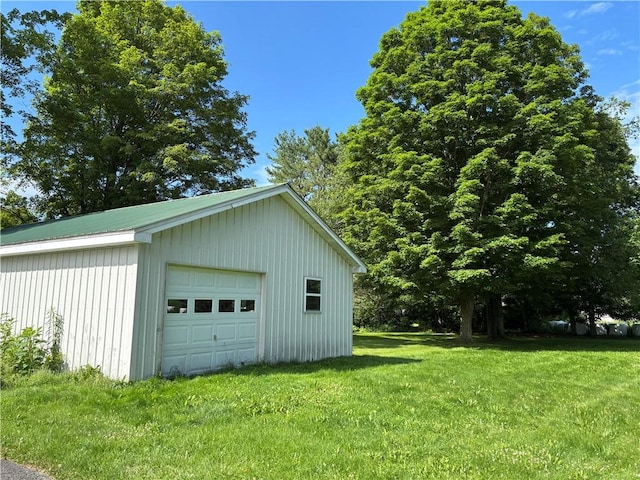21 Main St, Maryland, NY 12155 - view of detached garage