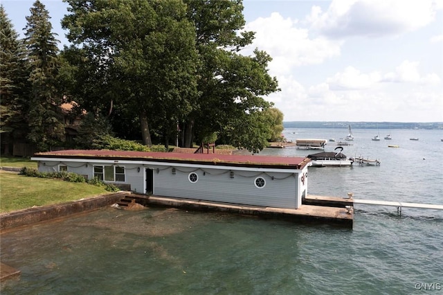 2761 E Lake Rd, Skaneateles, NY 13152 - dock area with a water view