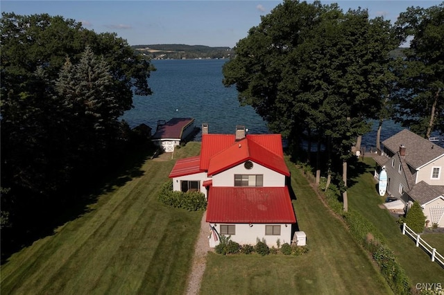 2761 E Lake Rd, Skaneateles, NY 13152 - view of subject property with a nearby body of water