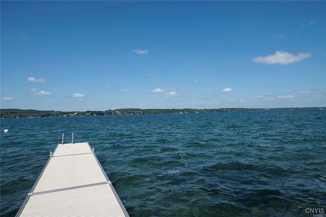 2761 E Lake Rd, Skaneateles, NY 13152 - dock area with a water view